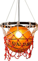 GloboStar Παιδικό Φωτιστικό Μονόφωτο Spalding NBA