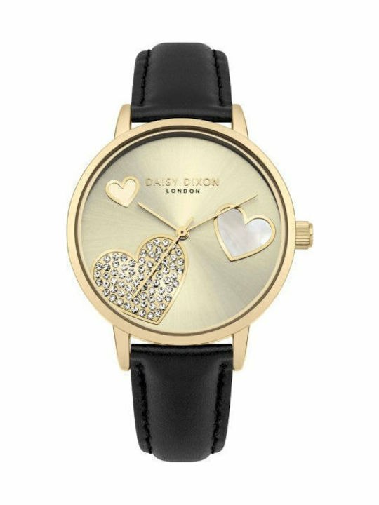 Daisy Dixon Hollie Women's Watch with Black Leather Strap