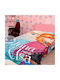 Dimcol Kinderdecken Einzeln Frozen Mehrfarbig 160x250cm