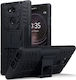 Terrapin Rugged Armor Back Cover Πλαστικό Μαύρο (Xperia L2)