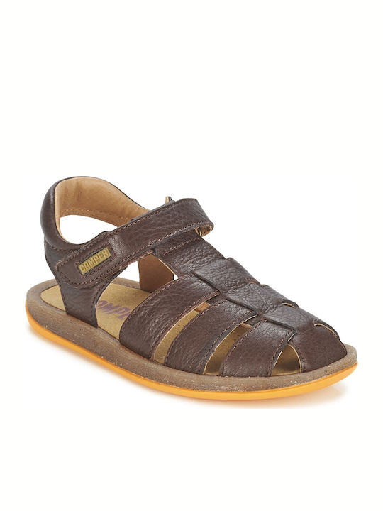 Sandales Camper Garçon Bicho Kids-80177 - Sandales Réglables Cuir Et Caoutchouc Recyclé Pour Enfants