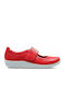 Clarks Sillian Cala Red Lederne Damen Ballerinas in Farbe 26124988