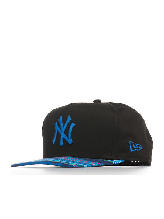 New Era Sunny NY Jockey mit geradem Schirm Schwarz