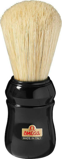 Omega 10049 Black Shaving Brush with Boar Bristle 27mm