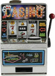 Lucky Slot Machine Spardose Plastik Bunt 11.5x10x17.5cm