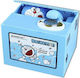 Doraemon Children's Money Box Plastic Blue 12.8x12.8x14.8cm