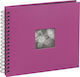 HAMA Album Fine Art 50 Pages Suitable for Photos 10x15cm Pink 36x32cm