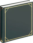 Walther Album Standard 100 Pages Suitable for Photos 10x15cm Green 30x30cm