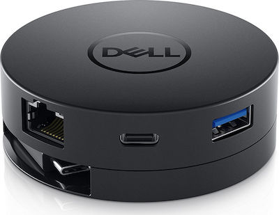 Dell DA300 USB-C Docking Station με HDMI/DisplayPort 4K PD Ethernet Μαύρο