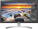 LG 27UK850-W IPS HDR Gaming Monitor 27" 4K 3840x2160 με Χρόνο Απόκρισης 5ms GTG