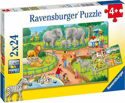 Kids Puzzle A Day at the Zoo for 4++ Years 48pcs Ravensburger