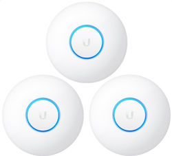 Ubiquiti UniFi nanoHD Zugriffspunkt Wi‑Fi 5 Dualband (2,4 & 5 GHz) in Dreifach-KIt