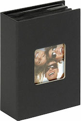 Walther Mini Album Fun for 100 Photos Photos of Size 10x15cm Black