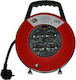 Essential 4 Plätze mit Kabel 15m Durchmesser 3 x 1mm² Rot