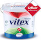 Vitex Teflon Plastic Acrilyc Paint for Interior Use White 10lt