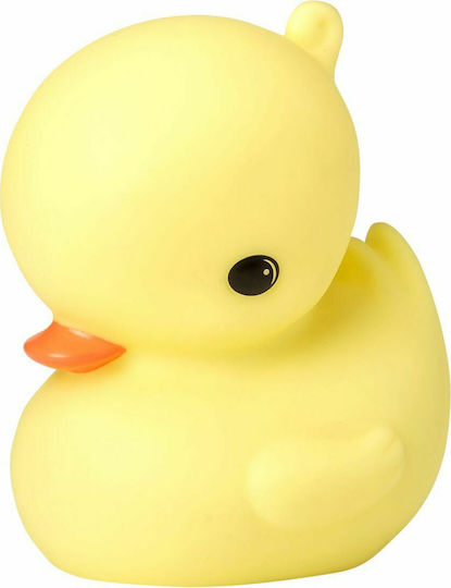 A Little Lovely Company Lumini LED Lampă decorativă pentru copii Duck Galben 10.2x11.8x8.5εκ.