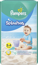 Pampers Splashers Swim Diapers No. 3 for 6-11 kgkg 12pcs