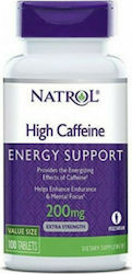 Natrol High Caffeine 200mg Pre Workout Supplement 100 tabs