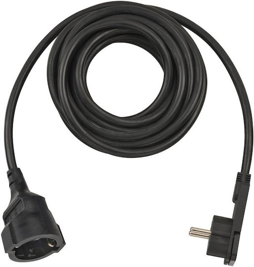 Brennenstuhl H05VV-F 3G1.5 5m Extension Cable Cord 3 x 1.5mm²/5m Black