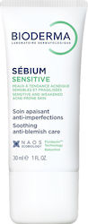 Bioderma Sebium Sensitive Kαταπραϋντική ενυδατική κρέμα προσώπου κατά των ατελειών για δέρμα με τάση ακμής