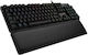Logitech G513 Carbon Гейминг Механична Клавиатура с GX Blue суичове и RGB подсветка (Английски US) Черен