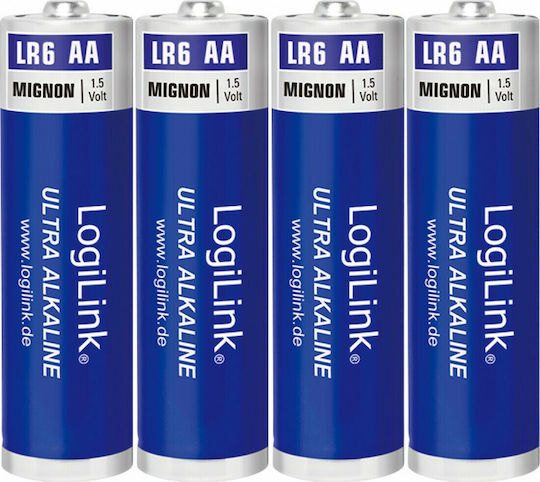 LogiLink Ultra Алкални Батерии AA 1.5V 4бр