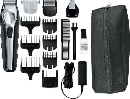 Wahl Professional 9888-1216 Set Rechargeable Hair Clipper Silver 09888-1216