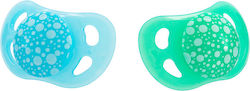 Twistshake Pastel Orthodontic Pacifiers Silicone Blue for 0-6 months 2pcs