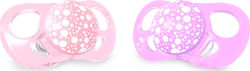 Twistshake Pastel Orthodontic Pacifiers Silicone Pink for 6+ months 2pcs