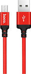 Hoco X14 High Speed Geflochten USB 2.0 auf Micro-USB-Kabel Rot 1m (HOC-X14m-BKR1) 1Stück