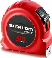 Facom Tape Measure with Auto-Rewind 19mm x 5m