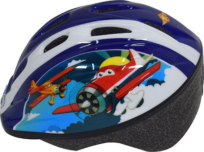 Kidzamo Airplane Kids' Helmet for City Bike Multicolour