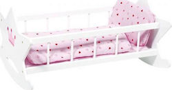 Goki Cradle White with Crown