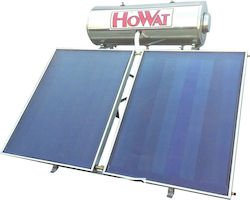 Howat Ηλιακός Θερμοσίφωνας 160lt/3m² Glass Τριπλής Ενέργειας με Επιλεκτικό Συλλέκτη