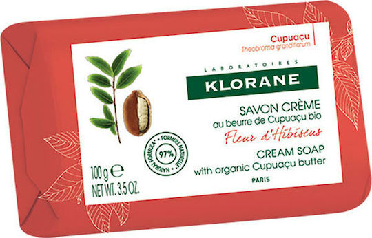 Klorane Fleur D' Hibiscus Cremeseife mit Sheabutter 100gr