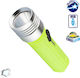 GloboStar LED Diving Safety Light with 500 Lumens Brightness for Maximum Depth up to 100m