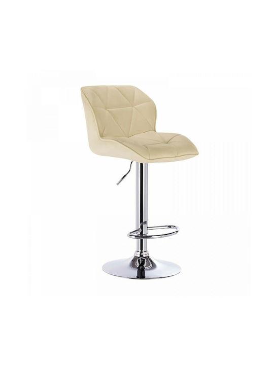 Stool Bar Bar 86 Margo with Back & Adjustable Height Beige