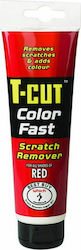 T-Cut T-Cut Color Fast Αλοιφή Επιδιόρθωσης για Γρατζουνιές Αυτοκινήτου Κόκκινο 150gr
