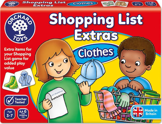 Επιτραπέζιο Παιχνίδι Shopping List Extras Clothes για 2-6 Παίκτες 3+ Ετών (EN) Orchard
