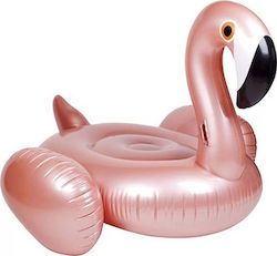 Inflatable Ride On for the Sea Flamingo with Handles Pink 130cm.