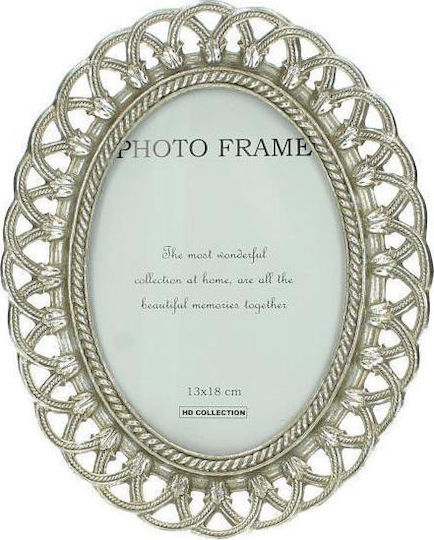 Zaros Plastic Photo Frame with Silver Frame