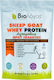 Βιολόγος Sheep Goat Whey Protein 82% Molkenprotein Glutenfrei 500gr