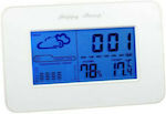 Happy Sheep E0303W Digital Weather Station Tabletop / Wall Mounted White