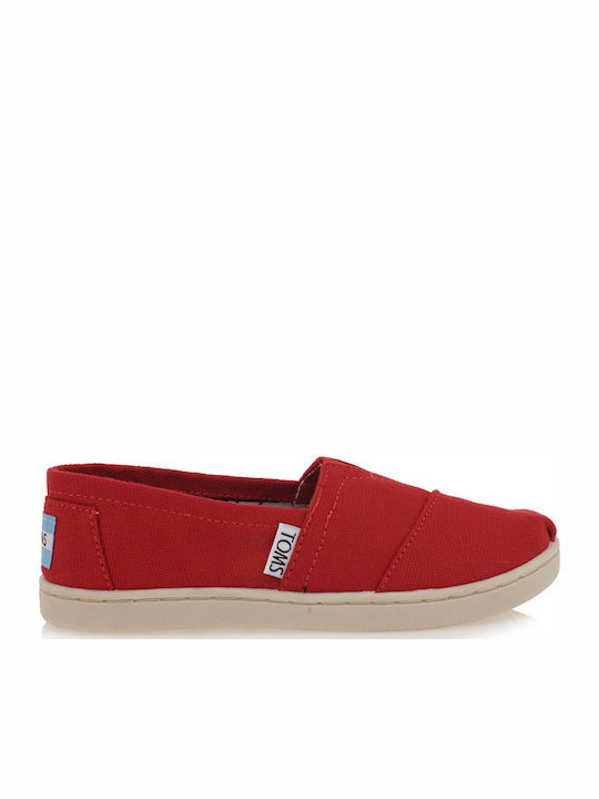 Espadrile pentru Copii Slip-on Roșii Alpargata