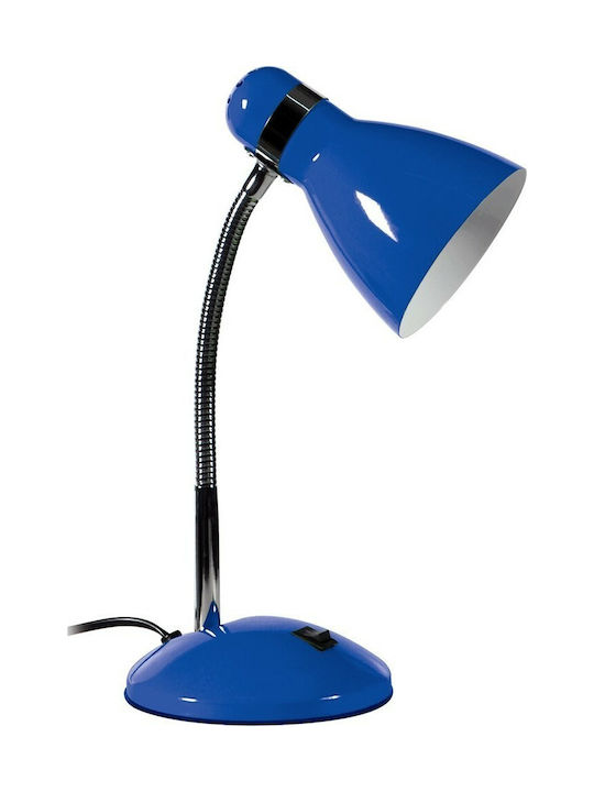 ARlight HD-714 Office Lamp with Flexible Arm for Socket E27 in Blue Color