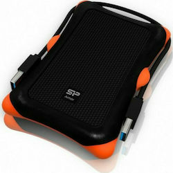 Silicon Power Armor A30 Hard Drive Case 2.5" SATA III with connection USB 3.1 in Schwarz color