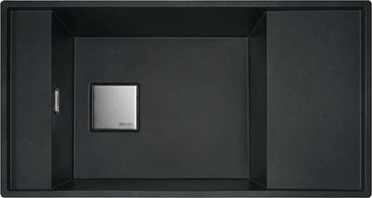 Franke Fresno FSG 211-86 3142101134 Drop-In Spüle aus Verbundgranulat B86xT45.8cm Onyx