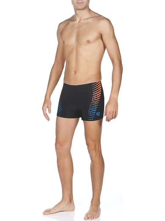 Arena Urban Men's Swimwear Shorts Black with Patterns