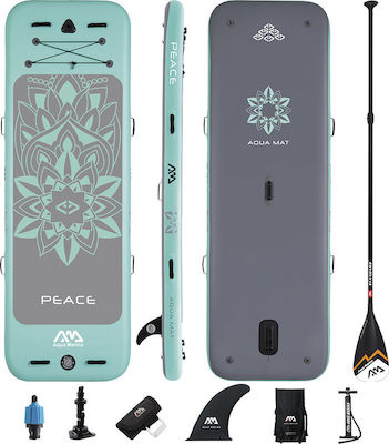 Aqua Marina Peace Aufblasbar SUP Brett mit Länge 2.5m