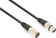 Vonyx DMX XLR male to XLR female 1.5m Cable (17...